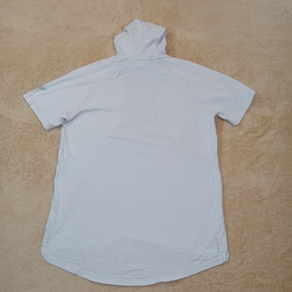 Under Armour Project Rock Hooded‎ Shirt Loose Fit Small Gray - Picture 2 of 12